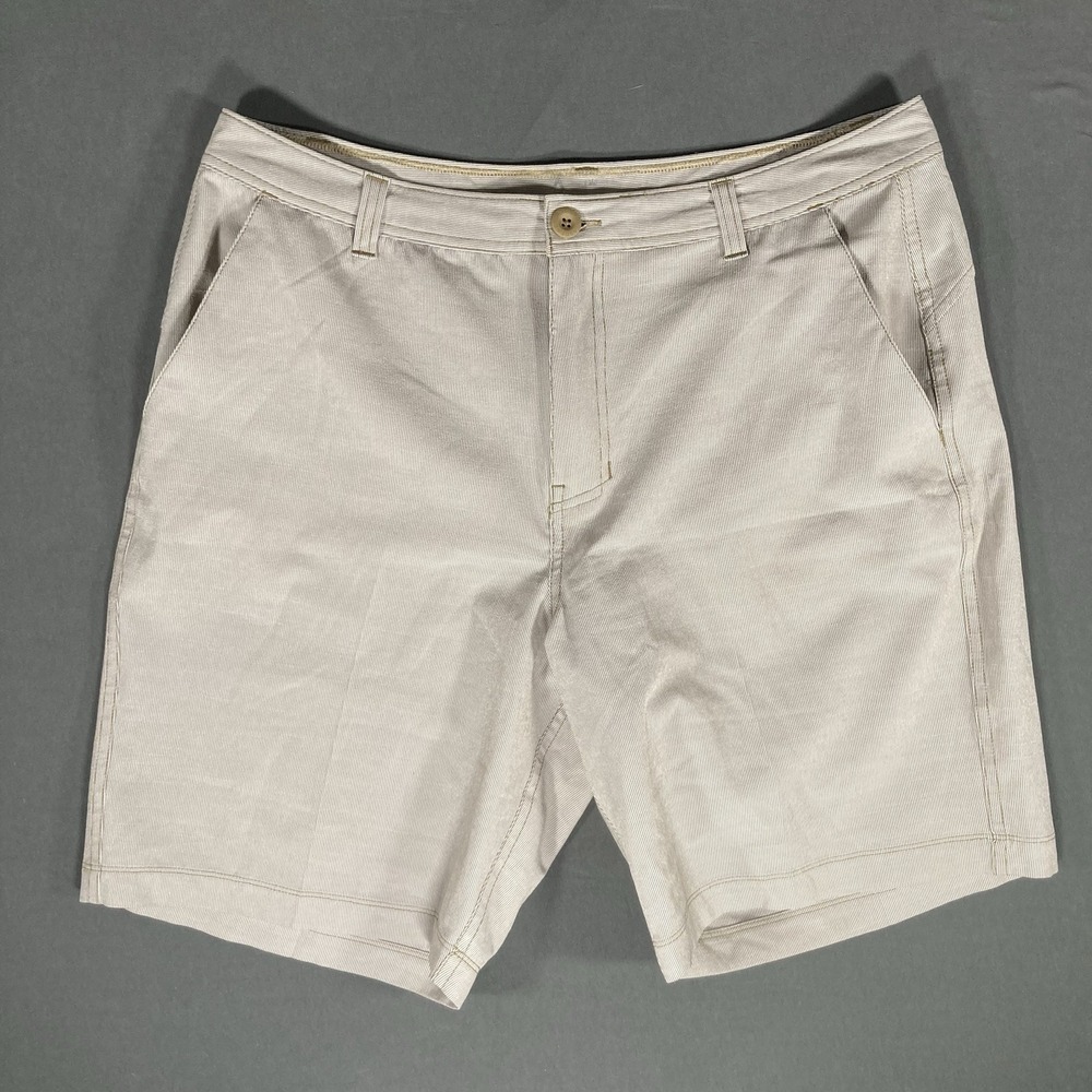 Ascend‎ Mens Shorts 36 Beige Lightweight Hiking Outdoor Above Knee